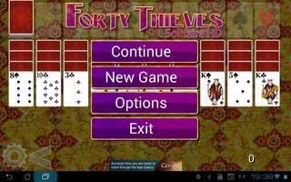 Forty Thieves Solitaire HD اسکرین شاٹ 1