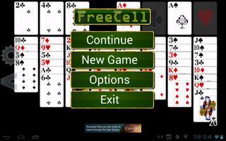 برنامه‌نما FreeCell Solitaire HD عکس از صفحه