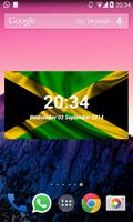 Jamaica Clock Widget capture d'écran 1