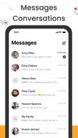 Messages - Text Messaging تصوير الشاشة 1