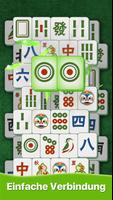 Mahjong-Spiel: 3D-Puzzle Plakat