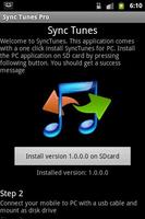 Synctunes usb free for iTunes plakat