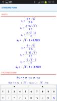 NaN Quadratic Function اسکرین شاٹ 2