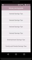 Money saving guide capture d'écran 1