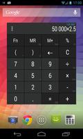 Calculator + Widget 21 themes poster