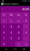 Calculatrice Widget 21 motifs capture d'écran 2