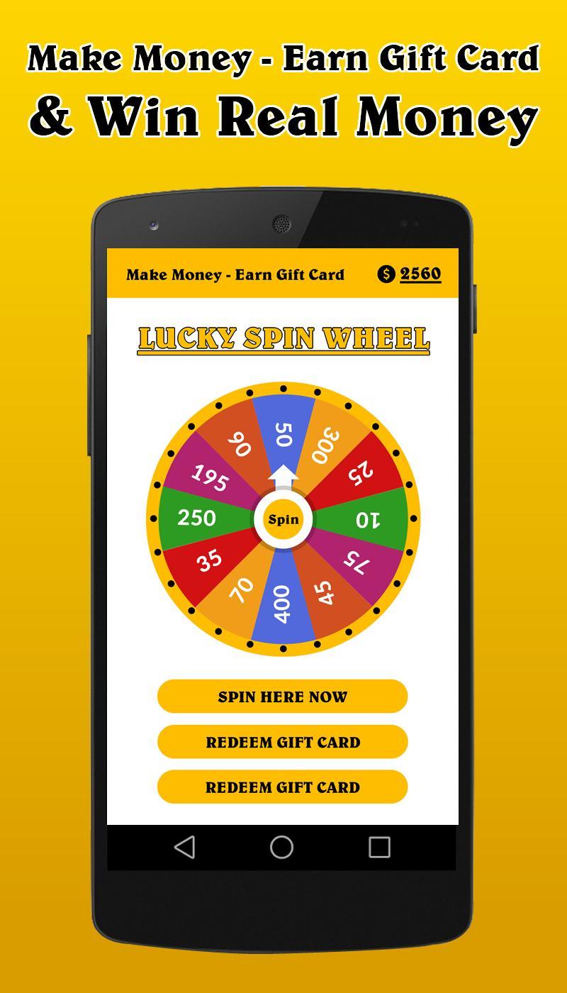Make Money Earn Gift Card Win Real Money For Android Apk