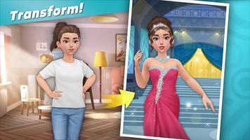 Happy Happens: Makeover Puzzle الملصق