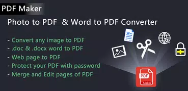 PDF Maker: Images to PDF & Wor