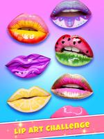 Lip Art Makeup Artist Games poster