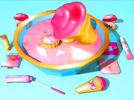 برنامه‌نما Makeup Slime Fidget Toys Games عکس از صفحه