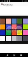 Color checker Affiche