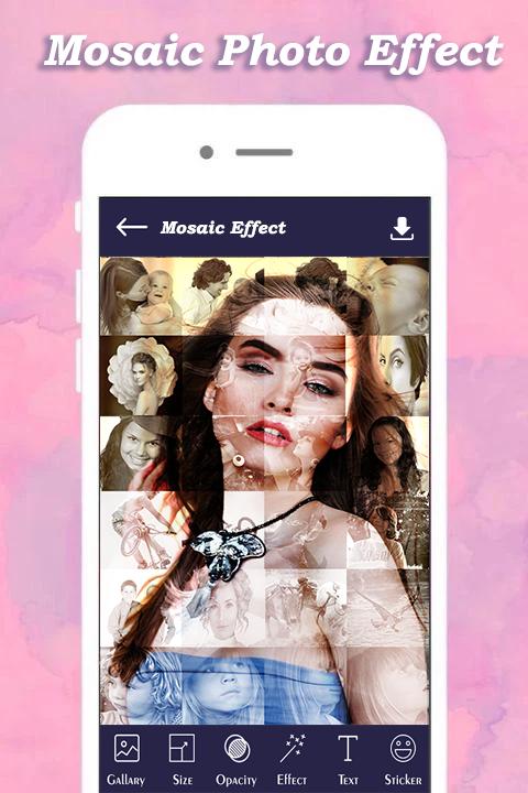 Mosaic Photo Creator Collage Effect Maker For Android Apk
