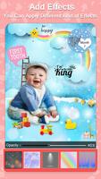 Baby Photo Editor photo frames تصوير الشاشة 3