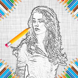 Sketch Art Pencil Sketch Maker icône