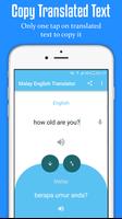 Malay English Translator syot layar 2