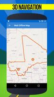 🌏 Cartes GPS du Mali: carte hors ligne Affiche