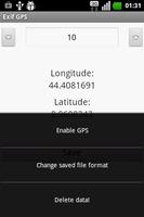 Exif GPS ภาพหน้าจอ 1