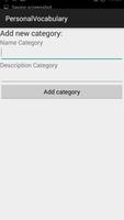 Personal Vocabulary Alpha screenshot 1