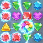 Jewel crush - match 3 jewels آئیکن