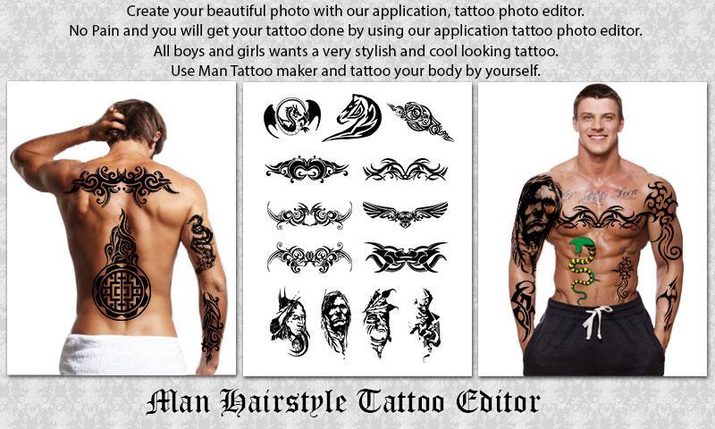 Man Hairstyle Tattoo Editor APK pour Android Télécharger Man Hairstyle Tattoo Editor APK pour Android Télécharger