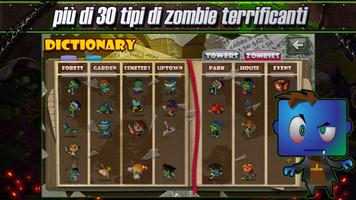 1 Schermata difesa zombie