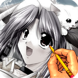 desenhar Anime tutoriais manga ícone