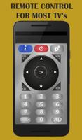 Universal TV Remote Control Affiche