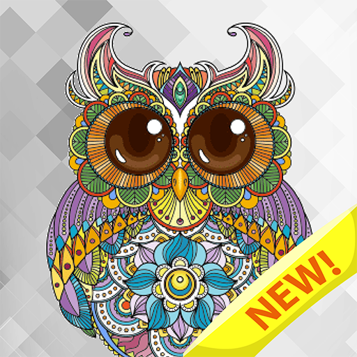 Mandala book paint pages - Adu