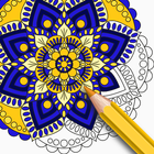 Mandala Coloring Book icono
