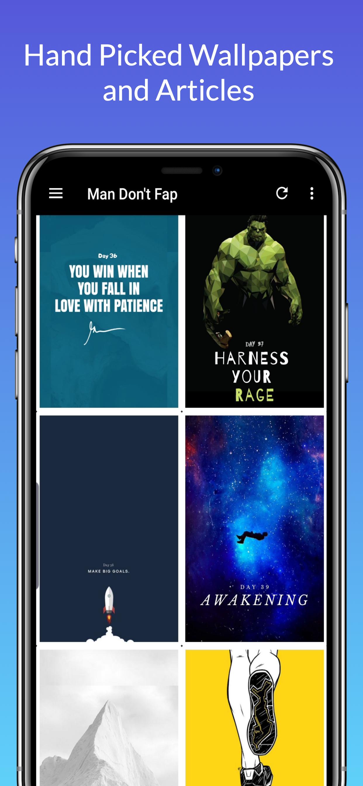 Man Don't Fap : Streak Based Wallpapers for Android - APK Download