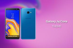 Theme for Galaxy J4 Core الملصق