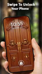 Vintage Door Lock Screen XAPK download