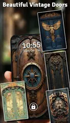 Vintage Door Lock Screen XAPK download