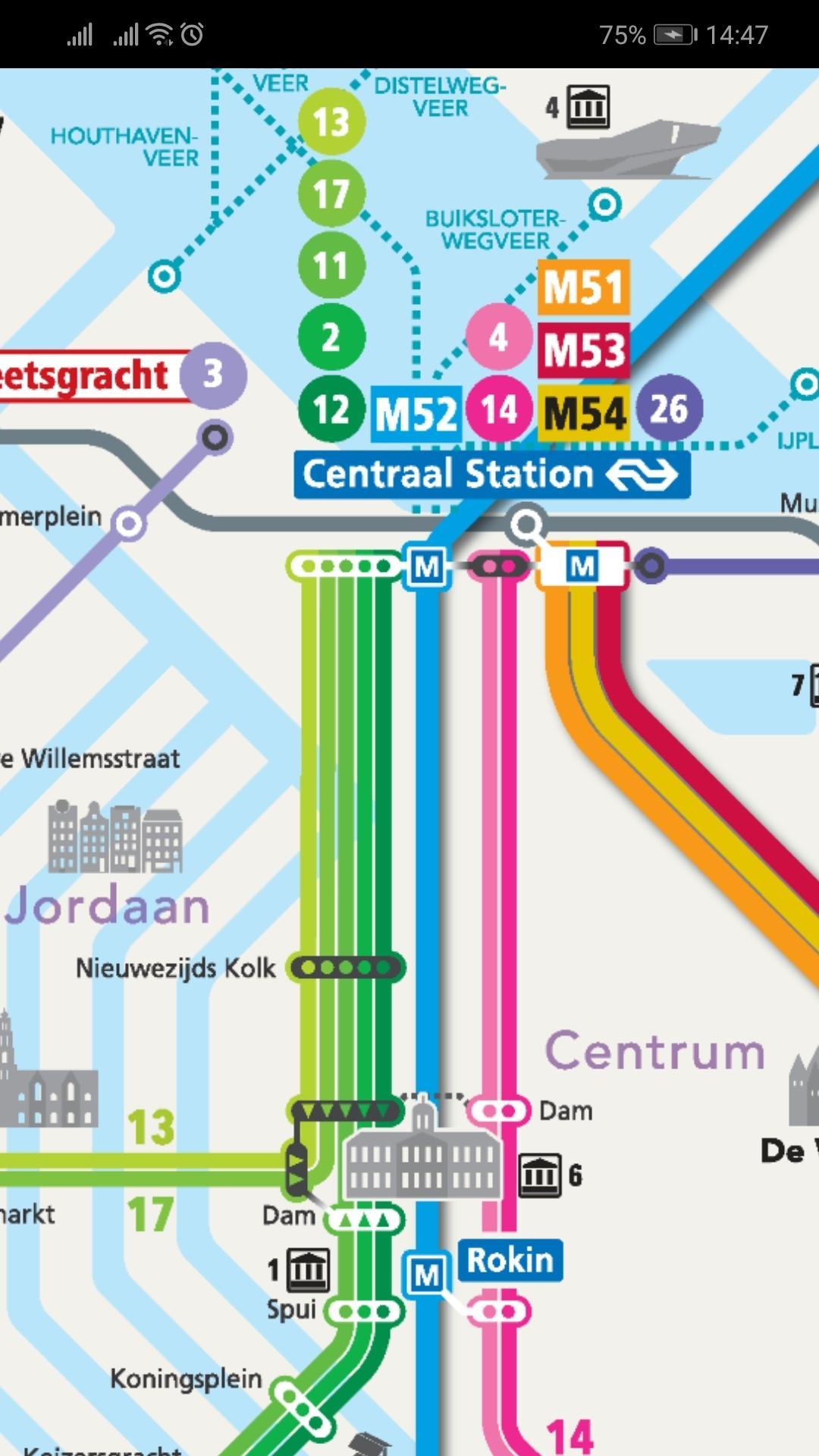 Amsterdam Metro Tram Map For Android Apk Download