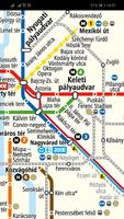 Budapest Metro Map capture d'écran 2