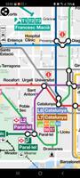 Barcelona Metro & Rail Map 스크린샷 2