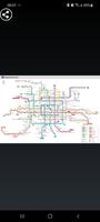 Beijing Metro Map ポスター