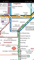 Braunschweig Tram & Bus Map Plakat
