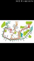 Daugavpils Tram Map постер