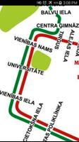 Daugavpils Tram Map скриншот 2