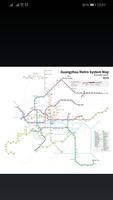 Guangzhou Metro Map penulis hantaran