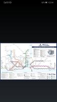 Istanbul Metro & Tram Map Cartaz