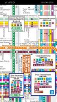 Kyoto Bus Map โปสเตอร์
