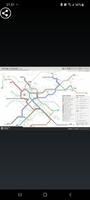 Krakow Tram Map poster