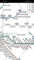 Rome Metro & Rail Map capture d'écran 2