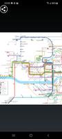 Rotterdam Metro & Tram Map ポスター