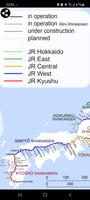 Shinkansen Map স্ক্রিনশট 1