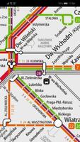 Warsaw Metro & Tram Map capture d'écran 2