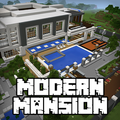 New Modern Mansion Maps for Minecraft PE